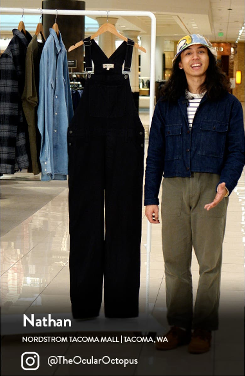 Garment Dyed Denim Carpenter Overalls, sales video thumbnail