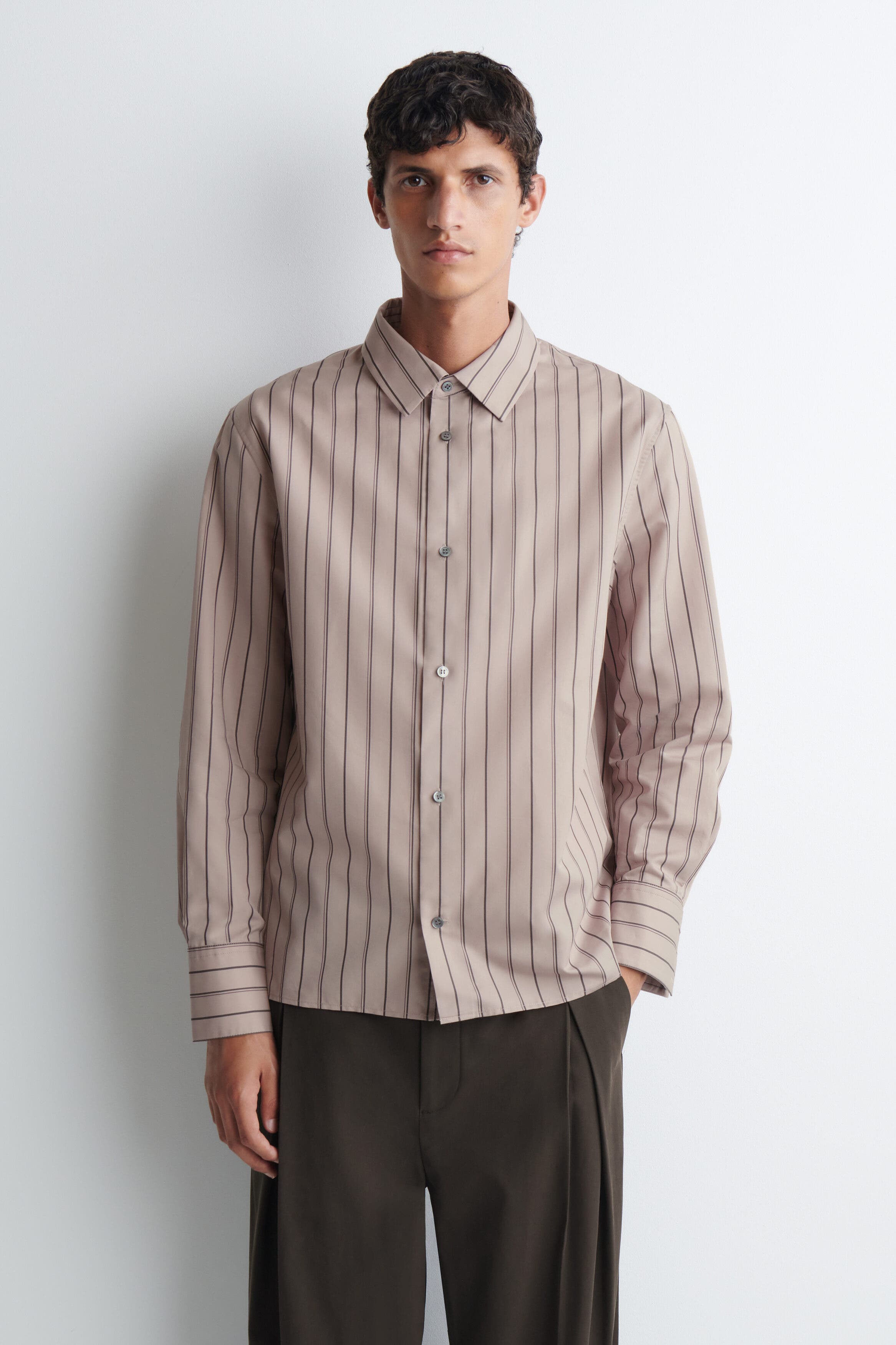 MAUVE / CHOCOLATE / STRIPED