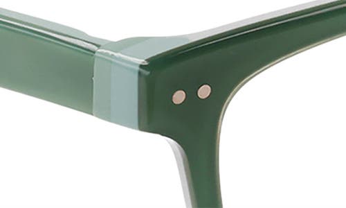 Eyebobs In Cahoots 47mm Square Reading Glasses In Green