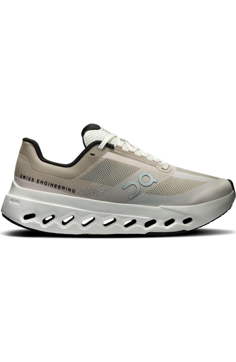 On Cloudsurfer Next Running Shoe, Alternate, color, Fog/ Ivory