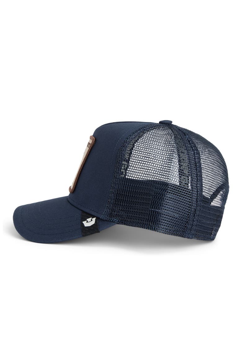 Nuts Squirrel Patch Snapback Trucker Hat, Alternate, color, EDGE