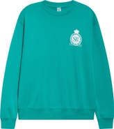Sporty & Rich Royal Club Fleece Graphic Sweatshirt