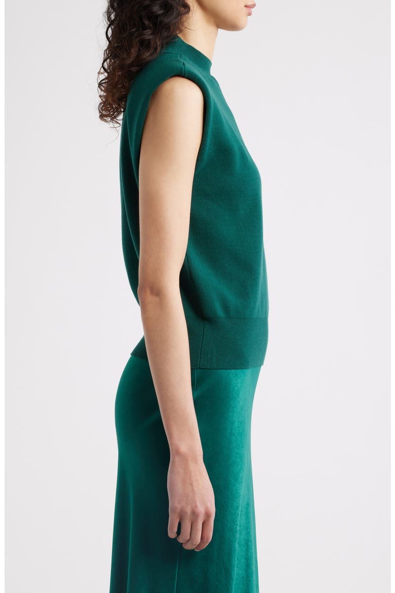 The Whitney Sleeveless Knit Crop Top, Alternate, color, PINE