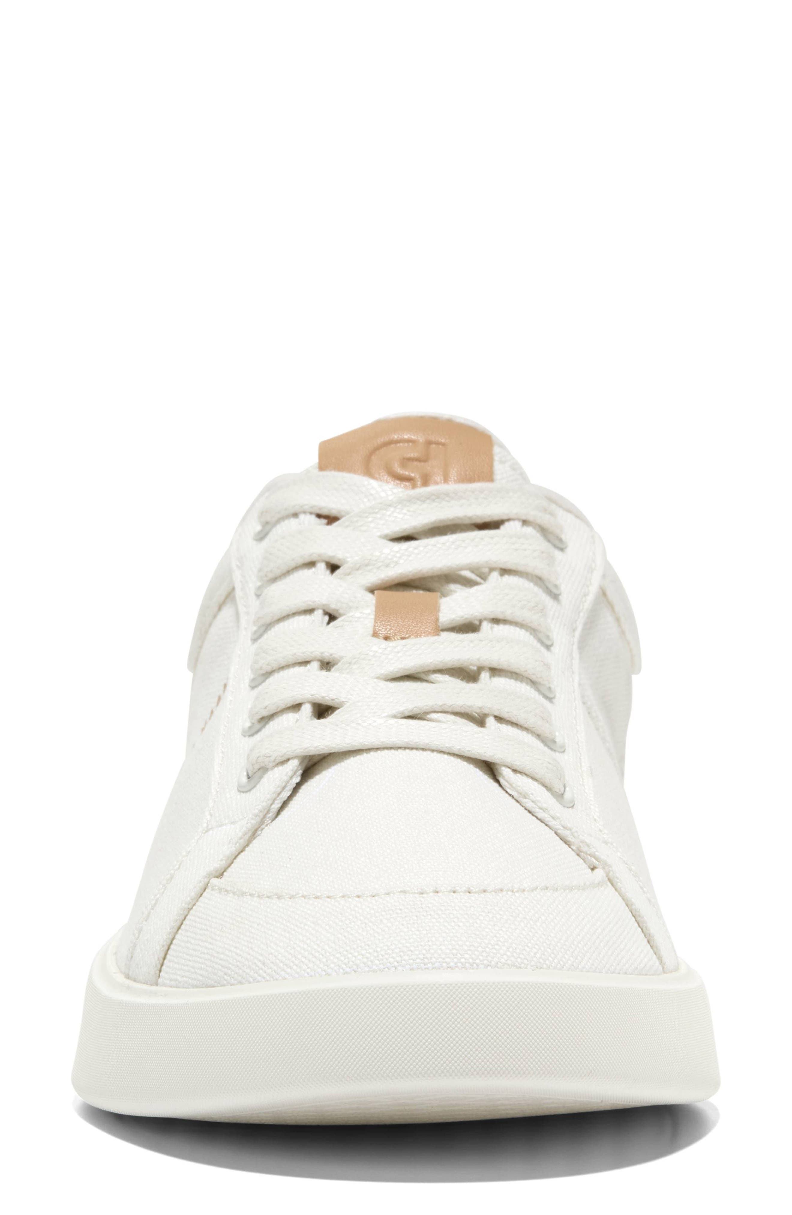 Grand Crosscourt Drift Sneaker, Alternate, color, POWDER CANVAS/ BISCUIT LEATHER