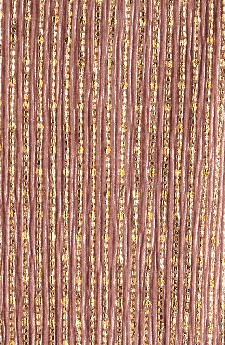 Pippa & Julie Kids' Metallic Puff Sleeve Party Dress, Alternate, color,