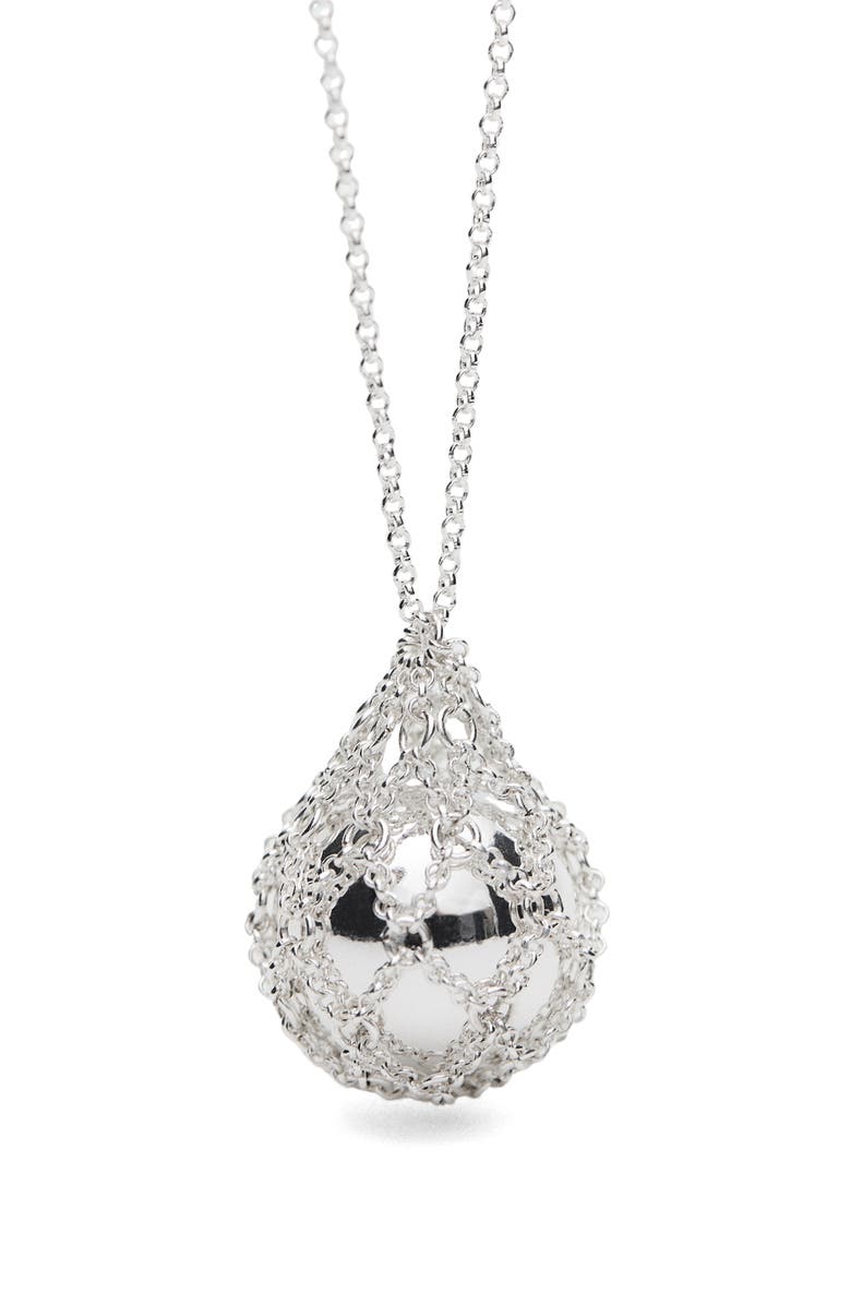 MANGO Ball Pendant Chain Necklace, Alternate, color,