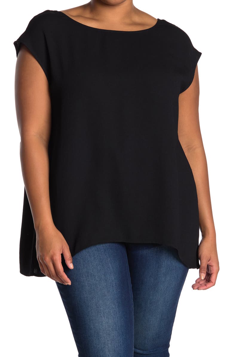 Halogen<sup>®</sup> Open Back Woven Top, Main, color, 