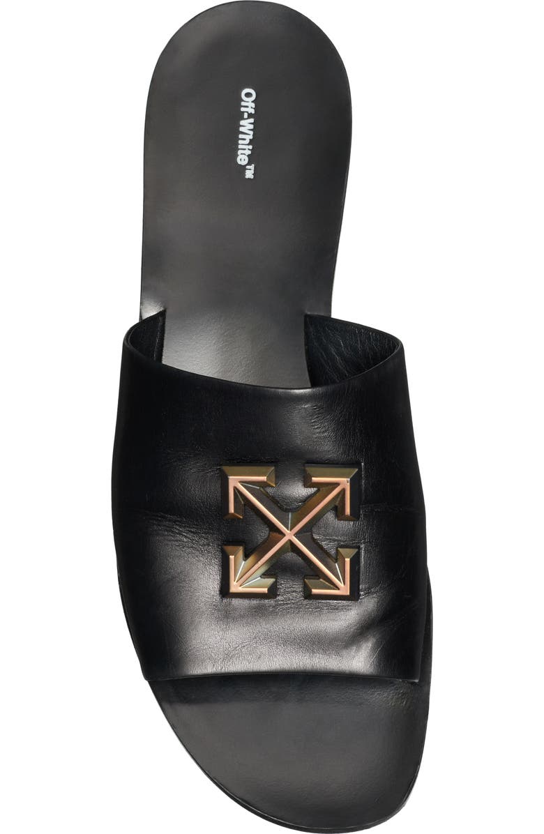 Off-White Arrow Slide Sandal, Alternate, color,
