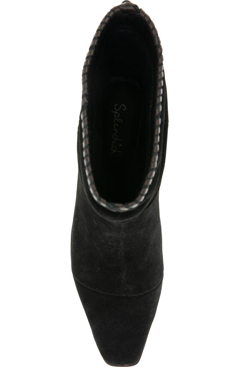 Splendid Jose Cap Toe Slouch Bootie, Alternate, color, Black
