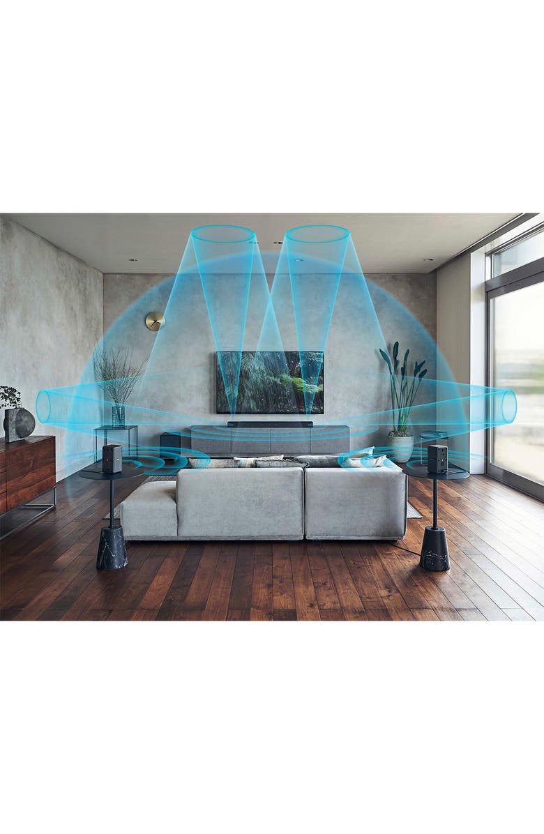 Sony SA-RS3S Wireless Rear Speakers for HT-A7000, Alternate, color, Black