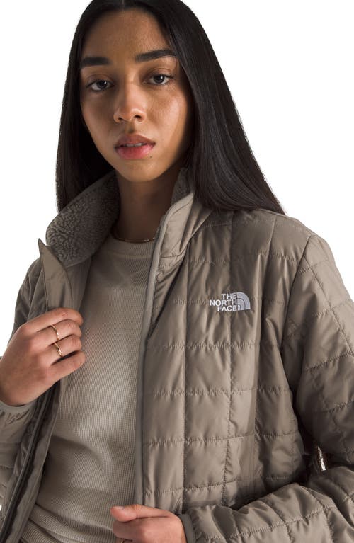 The North Face Junction Water Repellent Insulated Jacket In Brown