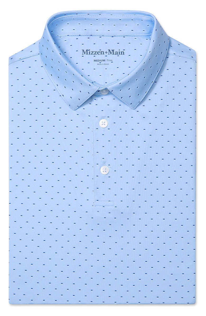 Mizzen+Main Versa Trim Fit Performance Golf Polo, Alternate, color, 
