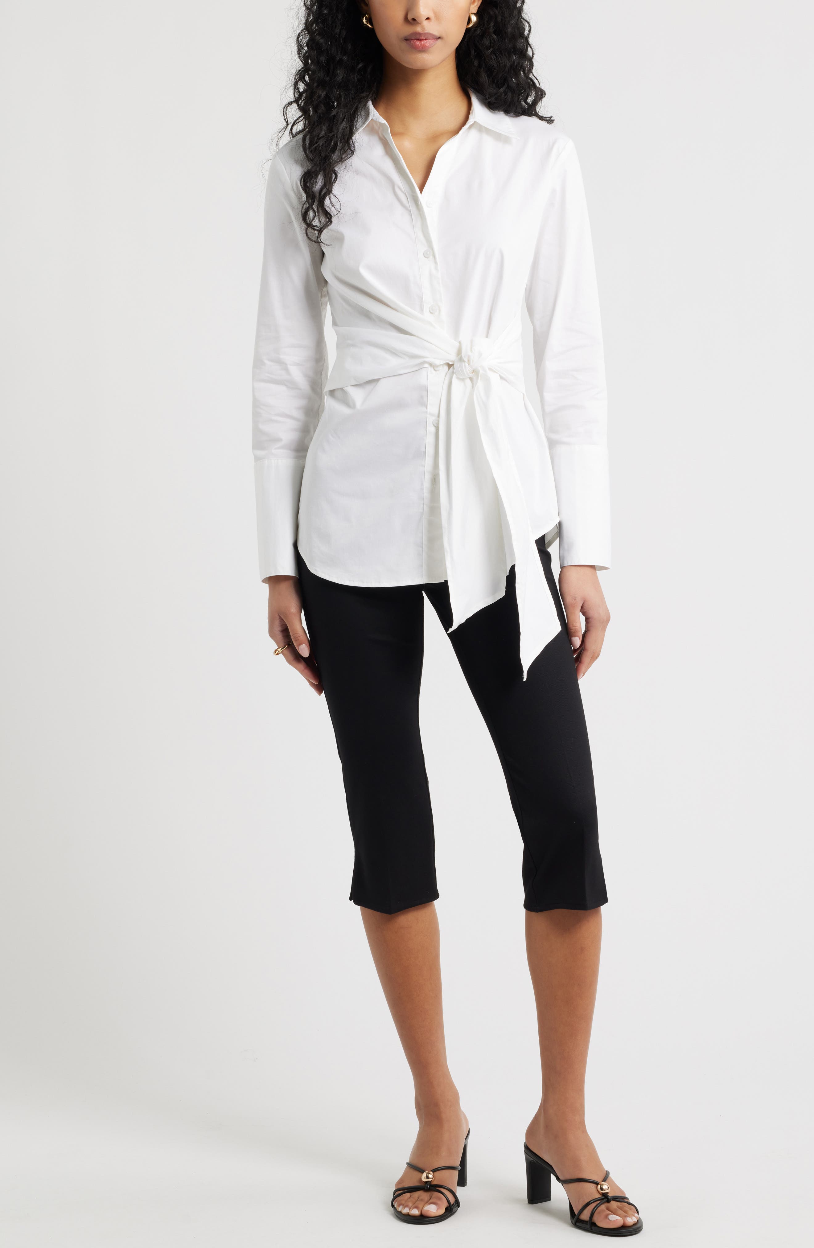 Open Edit Prisma Slide Sandal, Alternate, color, Black