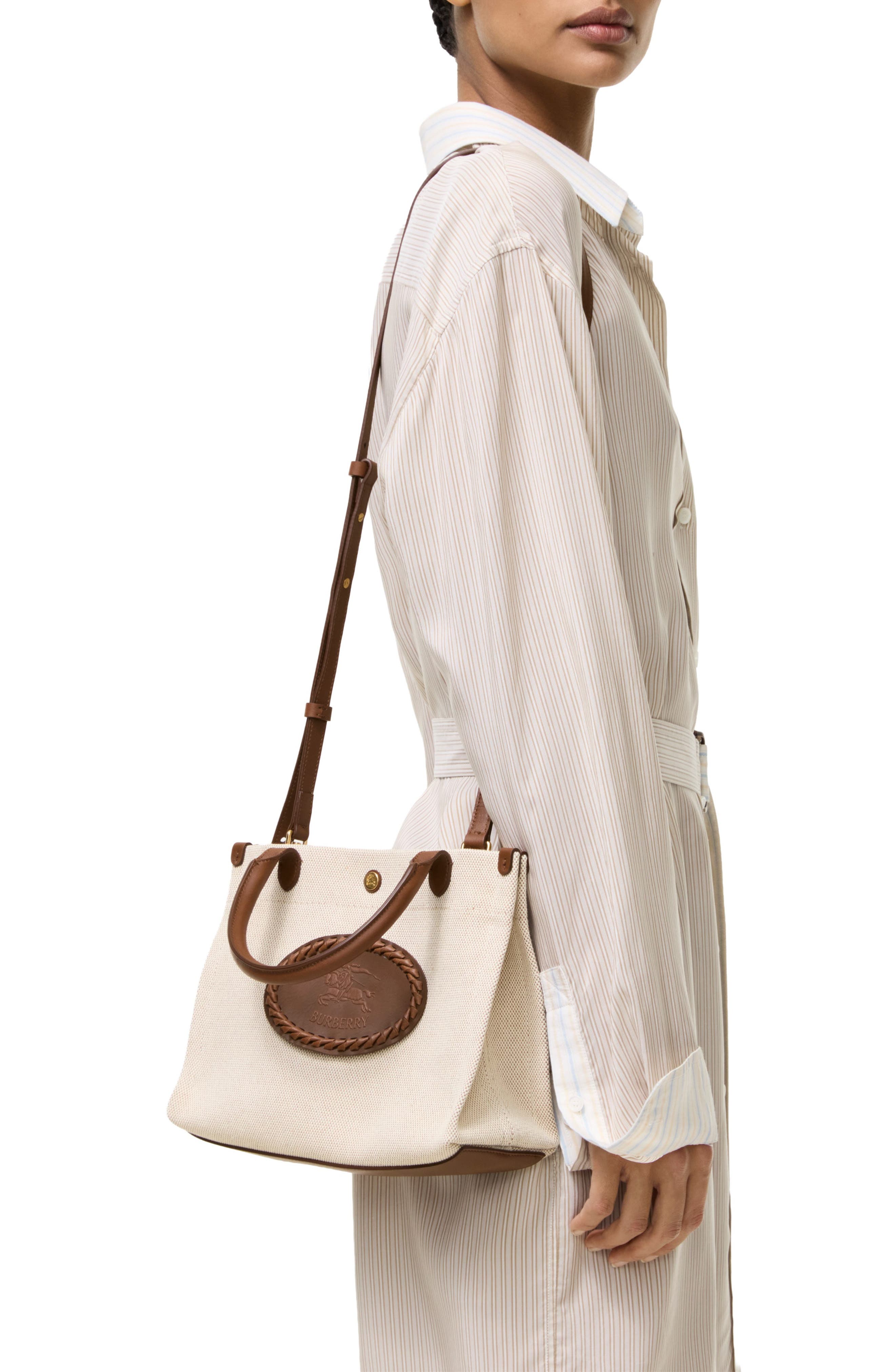 Mini Clovelly Canvas Tote, Alternate, color, NATURAL