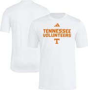 adidas Men's adidas White Tennessee Volunteers Wordmark Poly T-Shirt