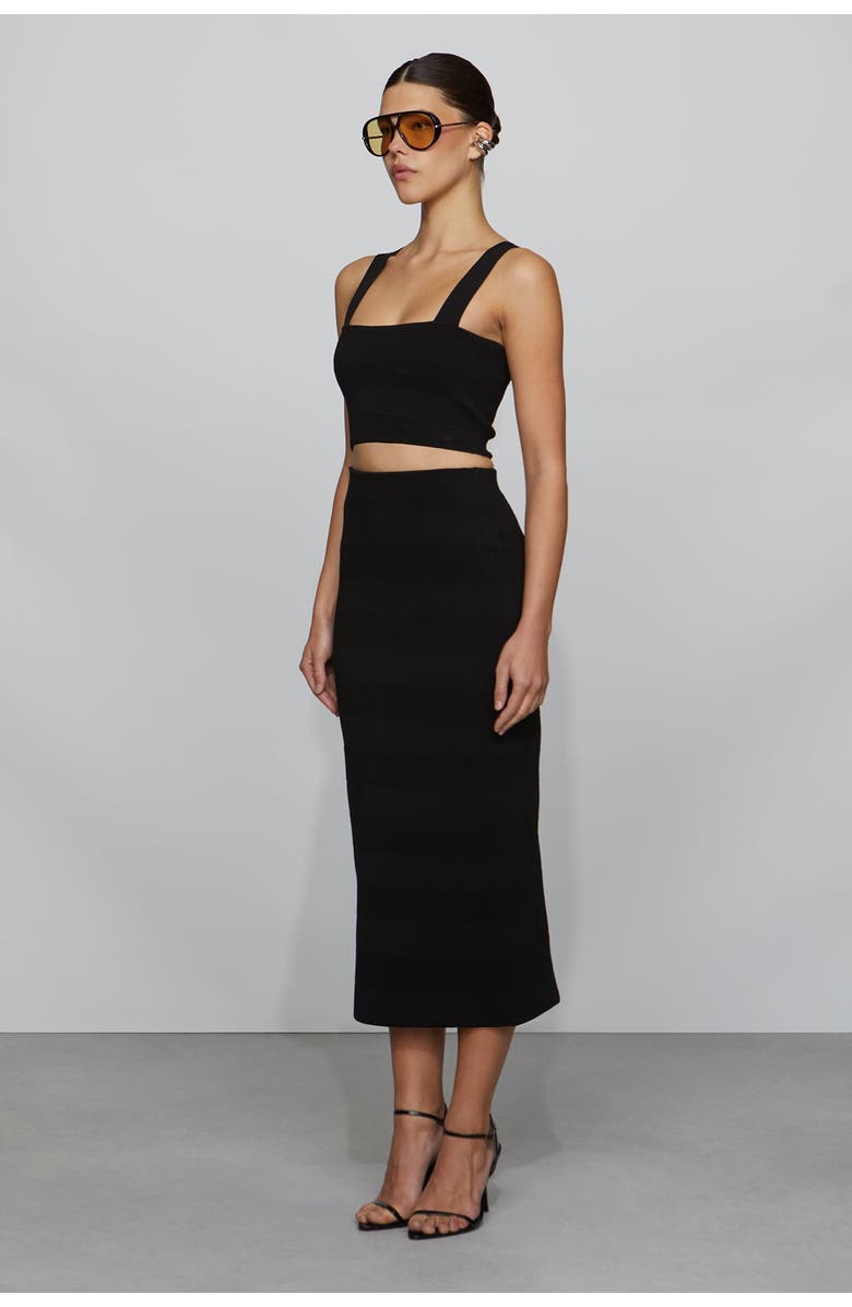 Et Ochs Jayda Knit Top, Alternate, color, Black