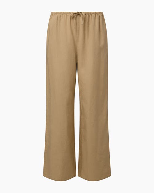 Onia Air Drawstring Linen-blend Pant