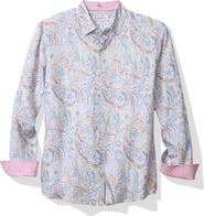 Tommy Bahama Playa Blanca Paisley Linen Button-Up Shirt