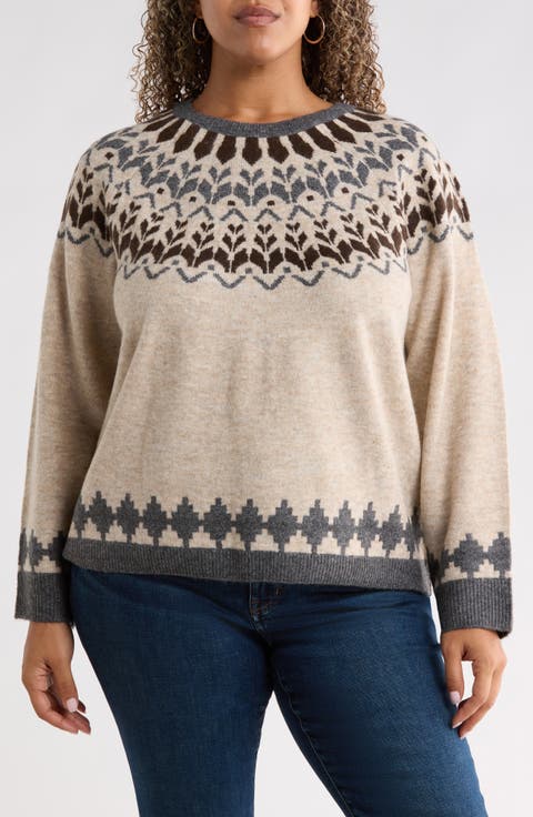 Fair Isle Crewneck Sweater