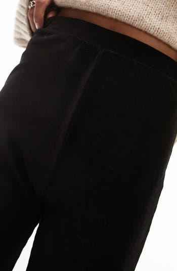 Flare Corduroy Pull-On Pants