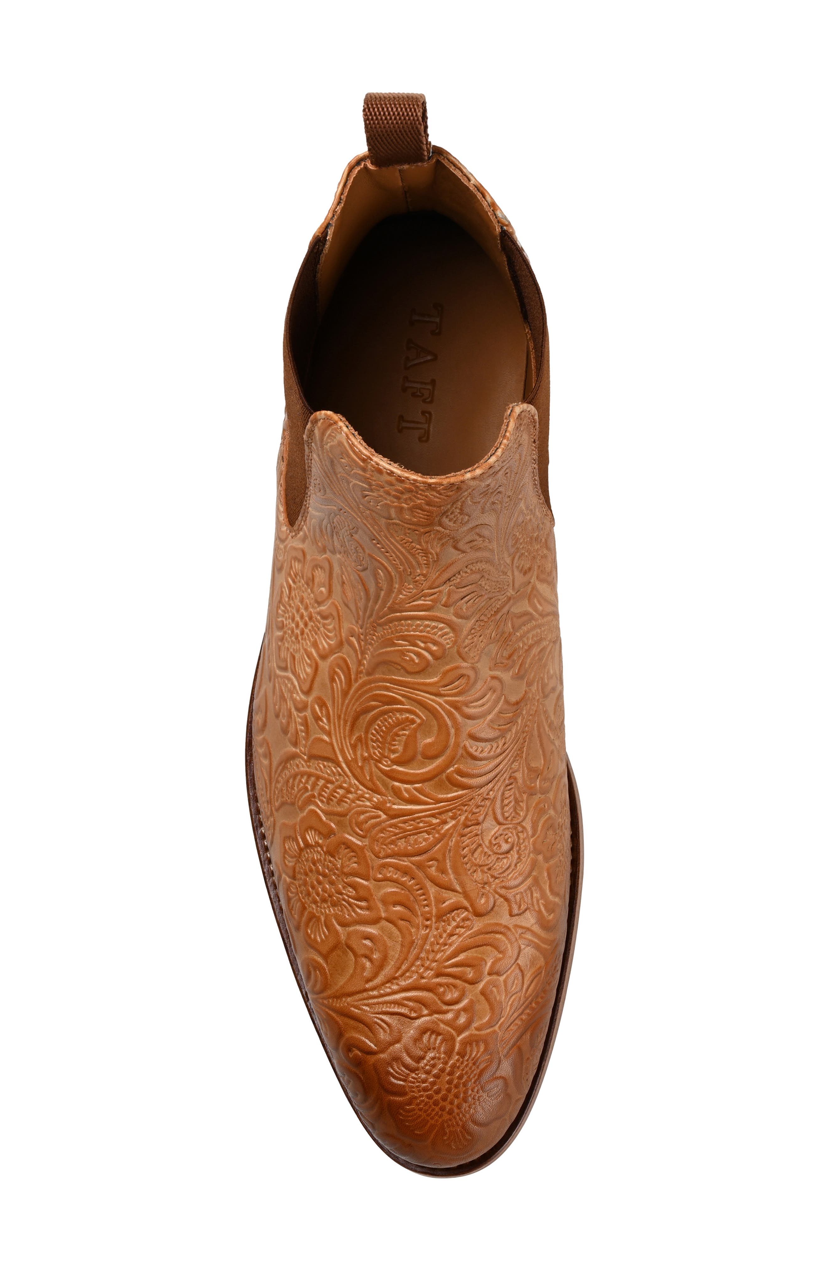 TAFT Jude Embossed Chelsea Boot, Alternate, color, 