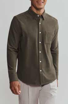 Rhone WFH Knit Button-Up Shirt