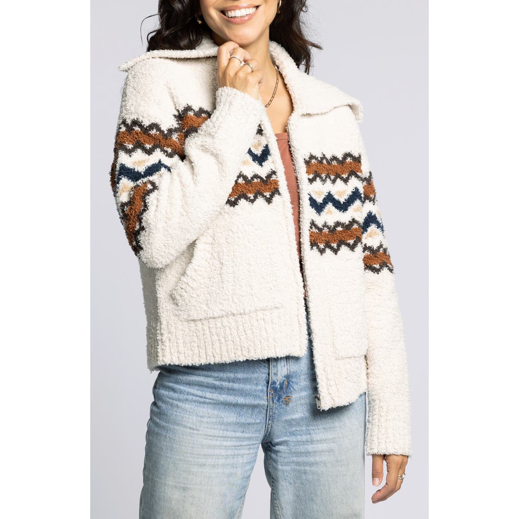 Thread & Supply Myra Sweater Jacket In Multi