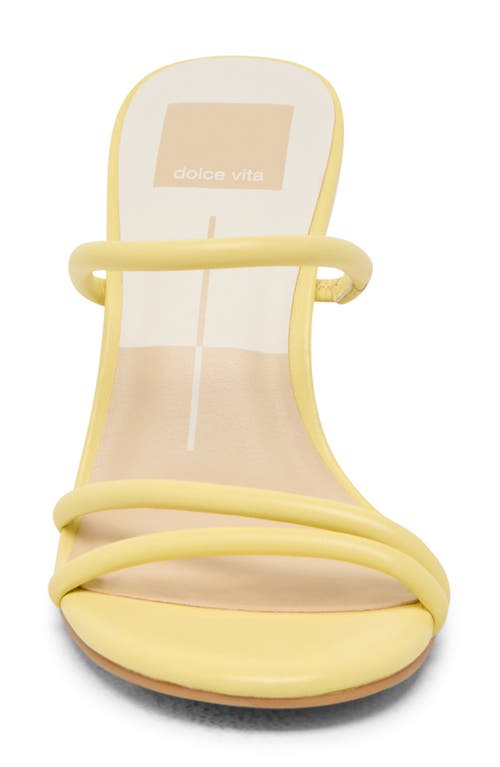 Dolce Vita Lynton Sandal In Lemon Stella