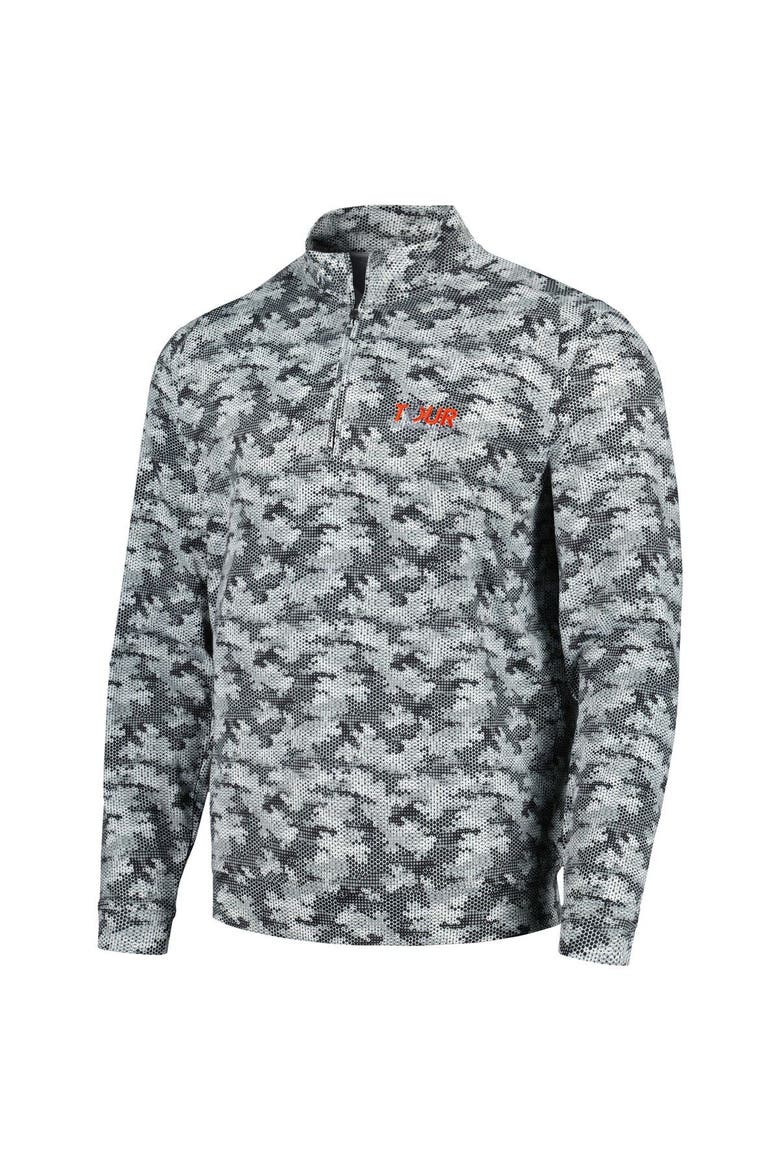 Men's johnnie-O Black TOUR Championship Lando Quarter-Zip Top, Alternate, color, Black