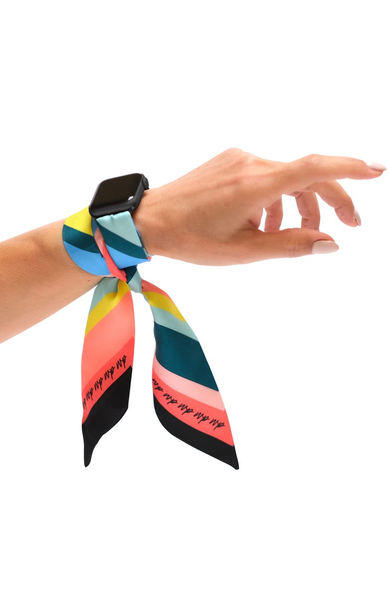 Wristpop Rocket Pop Apple Watch<sup>®</sup> Scarf Watchband, Alternate, color, 