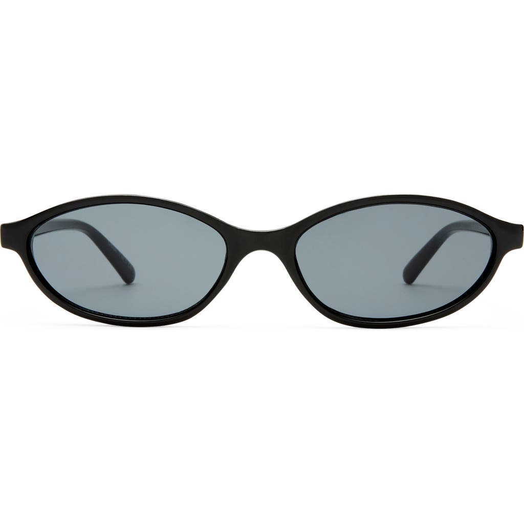 Aire Earthshine 54mm Oval Sunglasses In Black