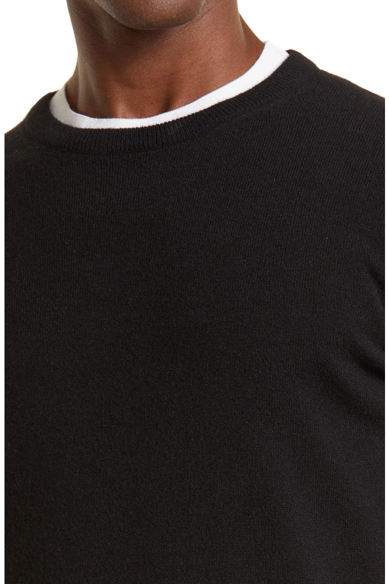 Oasi Cashmere Sweater, Alternate, color, BLACK