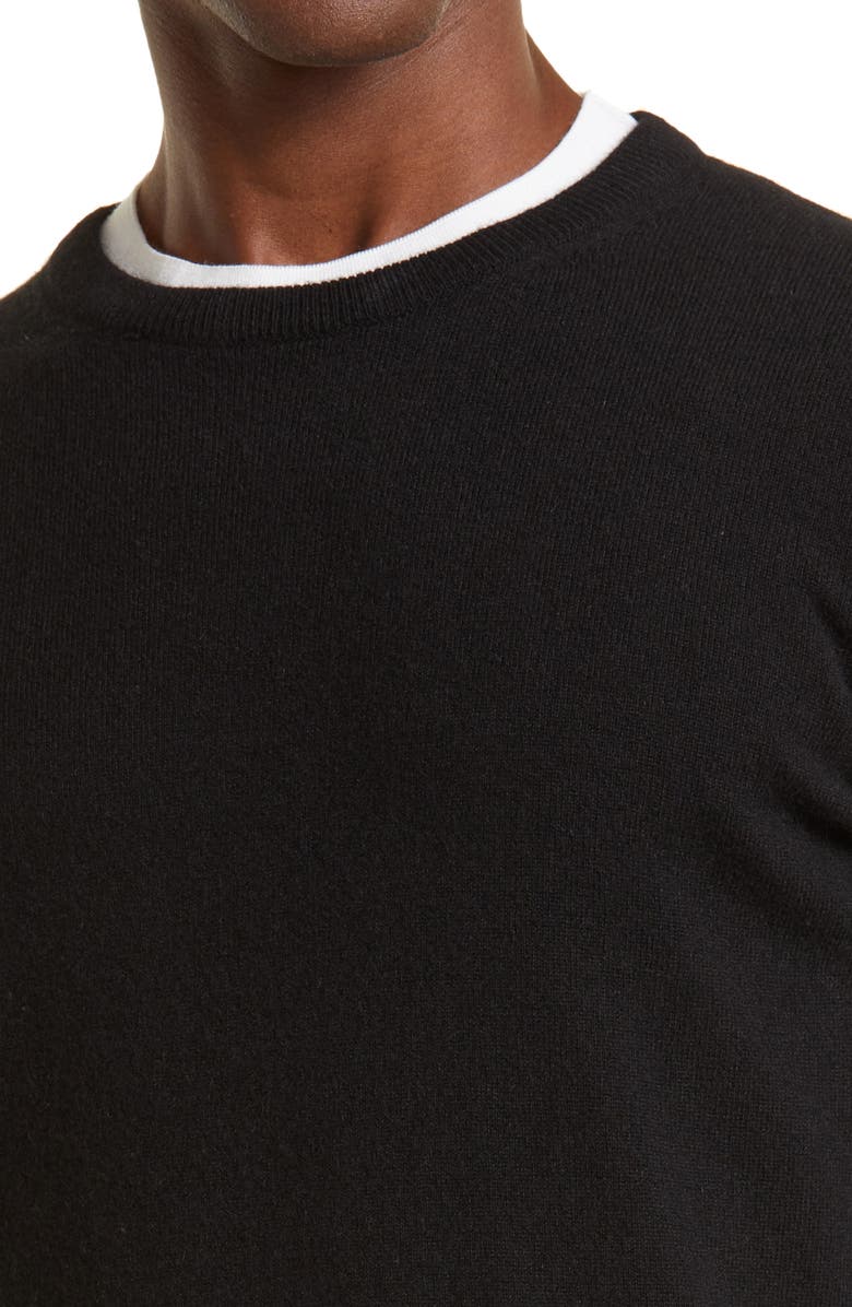 ZEGNA Oasi Cashmere Sweater, Alternate, color, Black