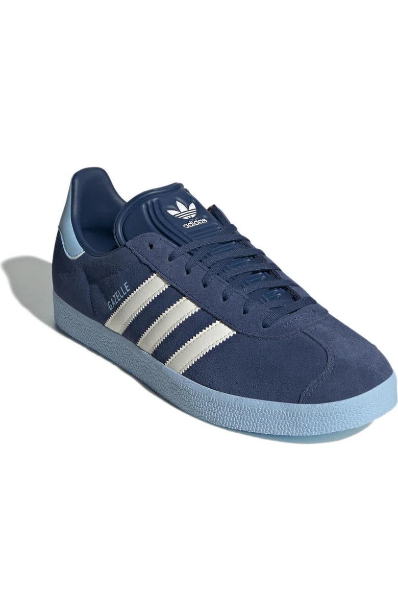 adidas Men's adidas Navy/Light Blue Nashville SC 2025 Jersey Hook Third Gazelle Shoes, Alternate, color,
