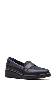 Clarks Women's Collection Loafers - Premium Comfort Slip-On Shoes