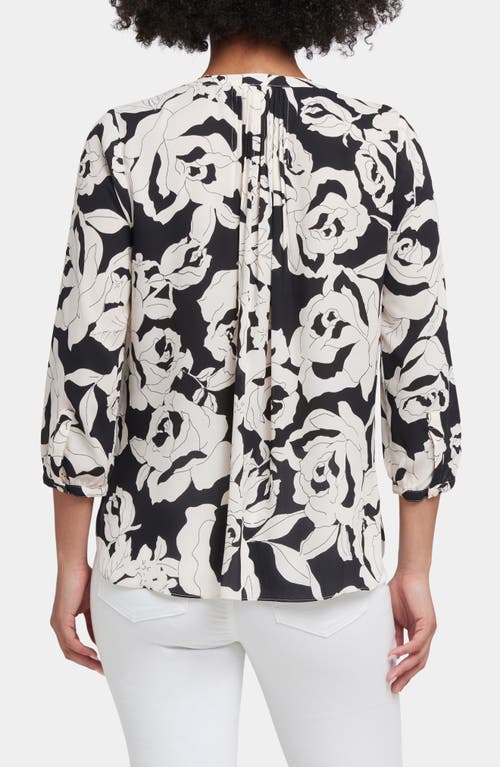 Nydj Pintuck Top In Multi