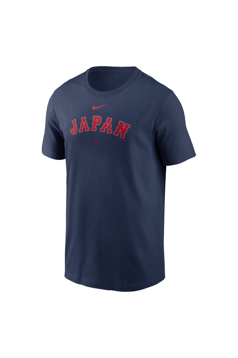 Men's Nike  Navy Japan Baseball 2026 World Baseball Classic Wordmark T-Shirt, Alternate, color, Navy