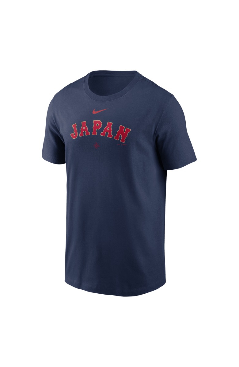 Nike Men's Nike  Navy Japan Baseball 2026 World Baseball Classic Wordmark T-Shirt, Alternate, color, Navy