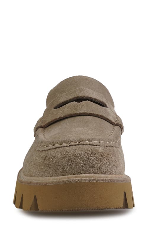 National Comfort Lenna Suede Platform Loafer