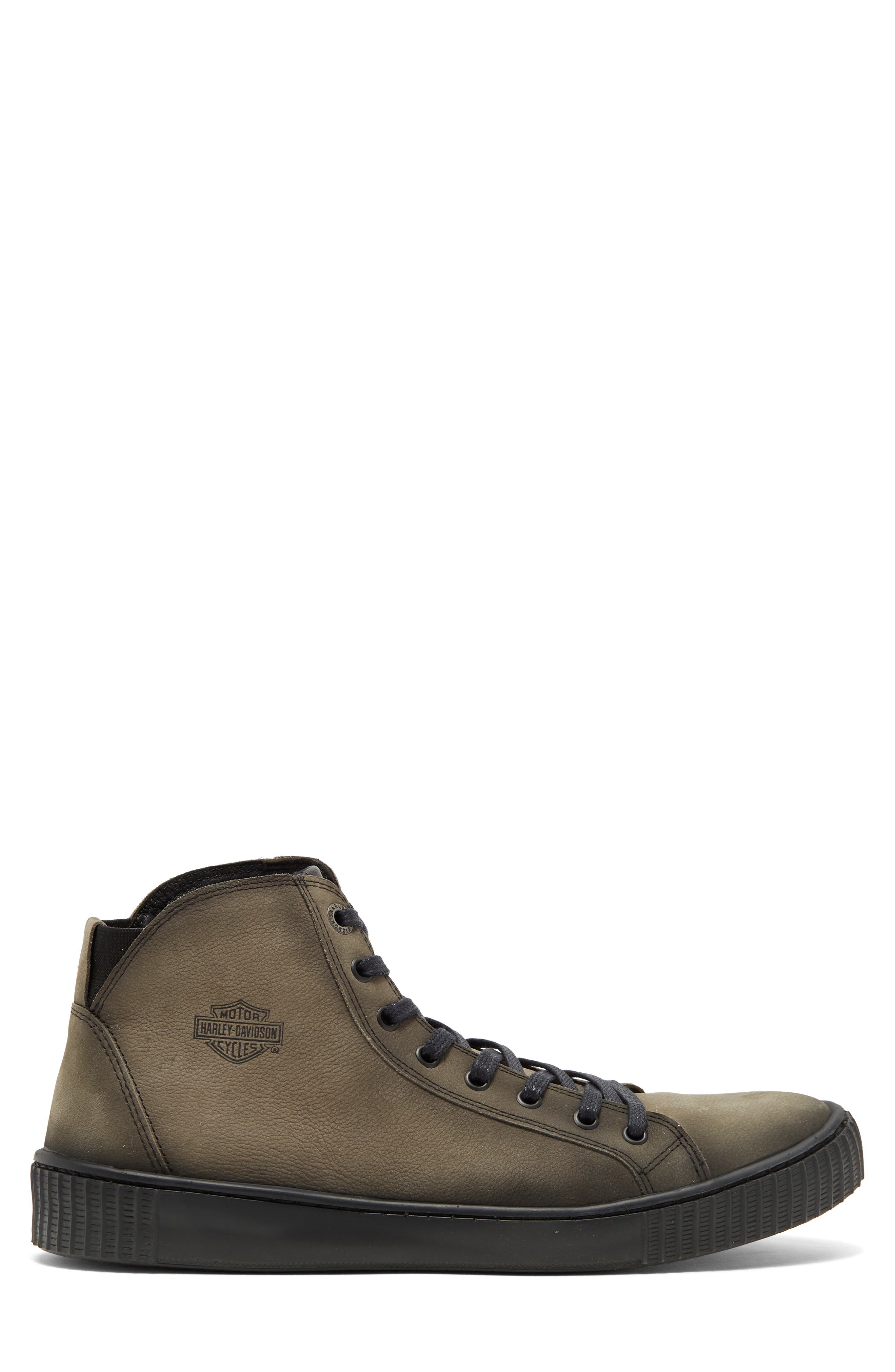 Barren Leather Boot, Alternate, color, SMOKE 5 L