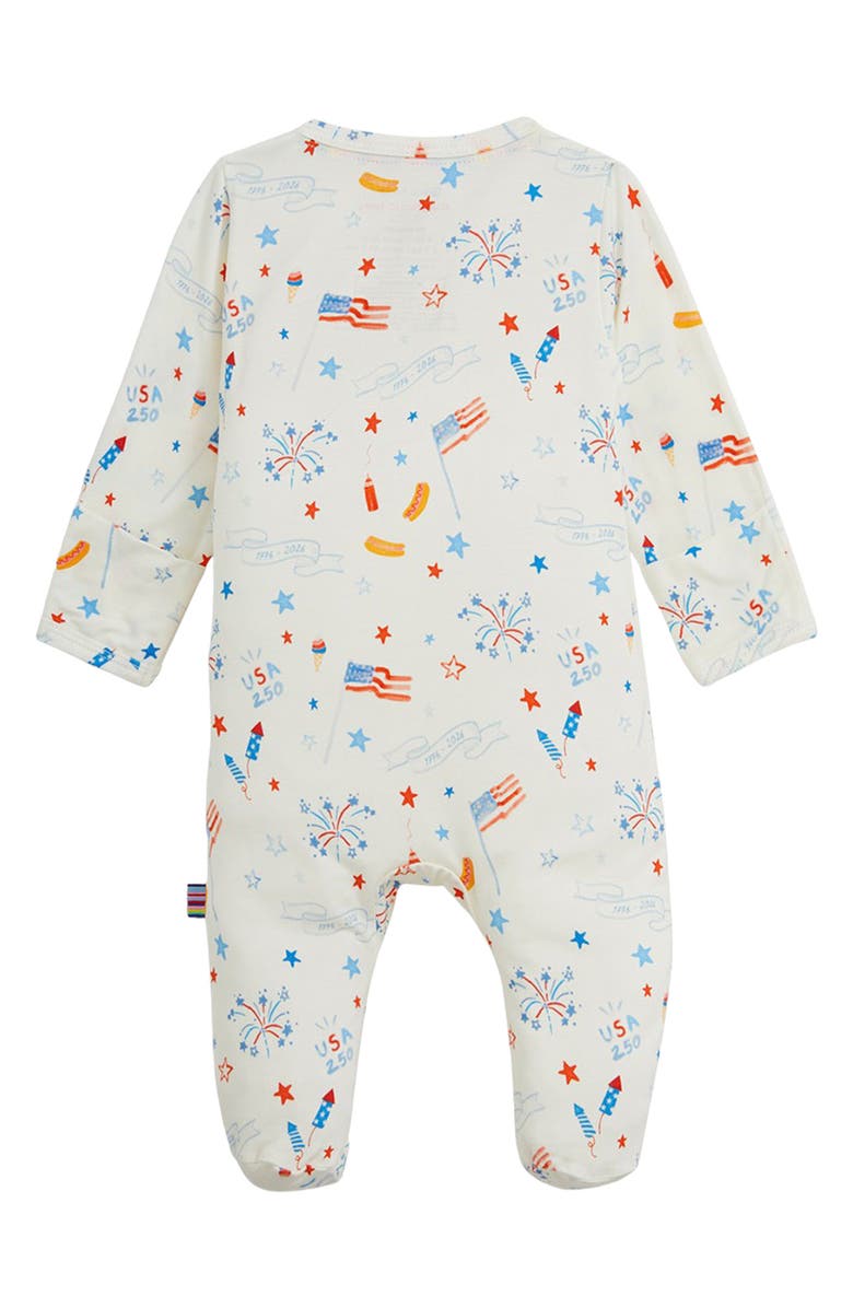 Magnetic Me USA 250 Ruffle Magnetic Footie, Alternate, color, Usa 250