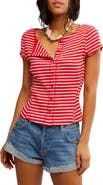 Free People Most Wanted Stripe Rib Cardigan