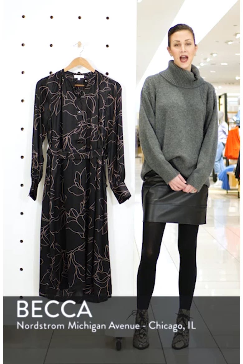 Alowette Silk Shirtdress video