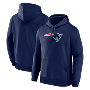 Logo Athletic Men's Logo Athletic Navy New England Patriots Primary Logo Hoodie