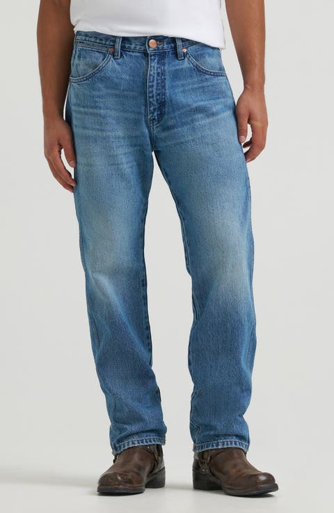 Western Straight Leg Jeans