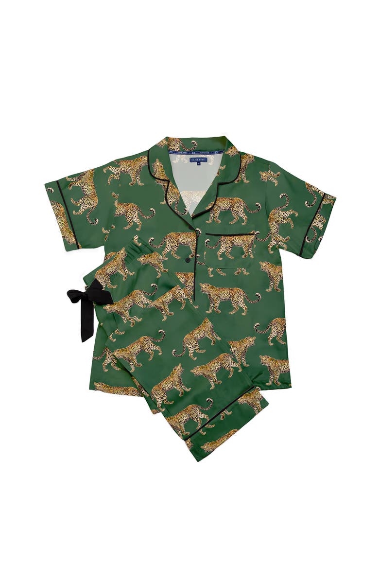 Cheetahs Pants Set, Alternate, color, Dark Green