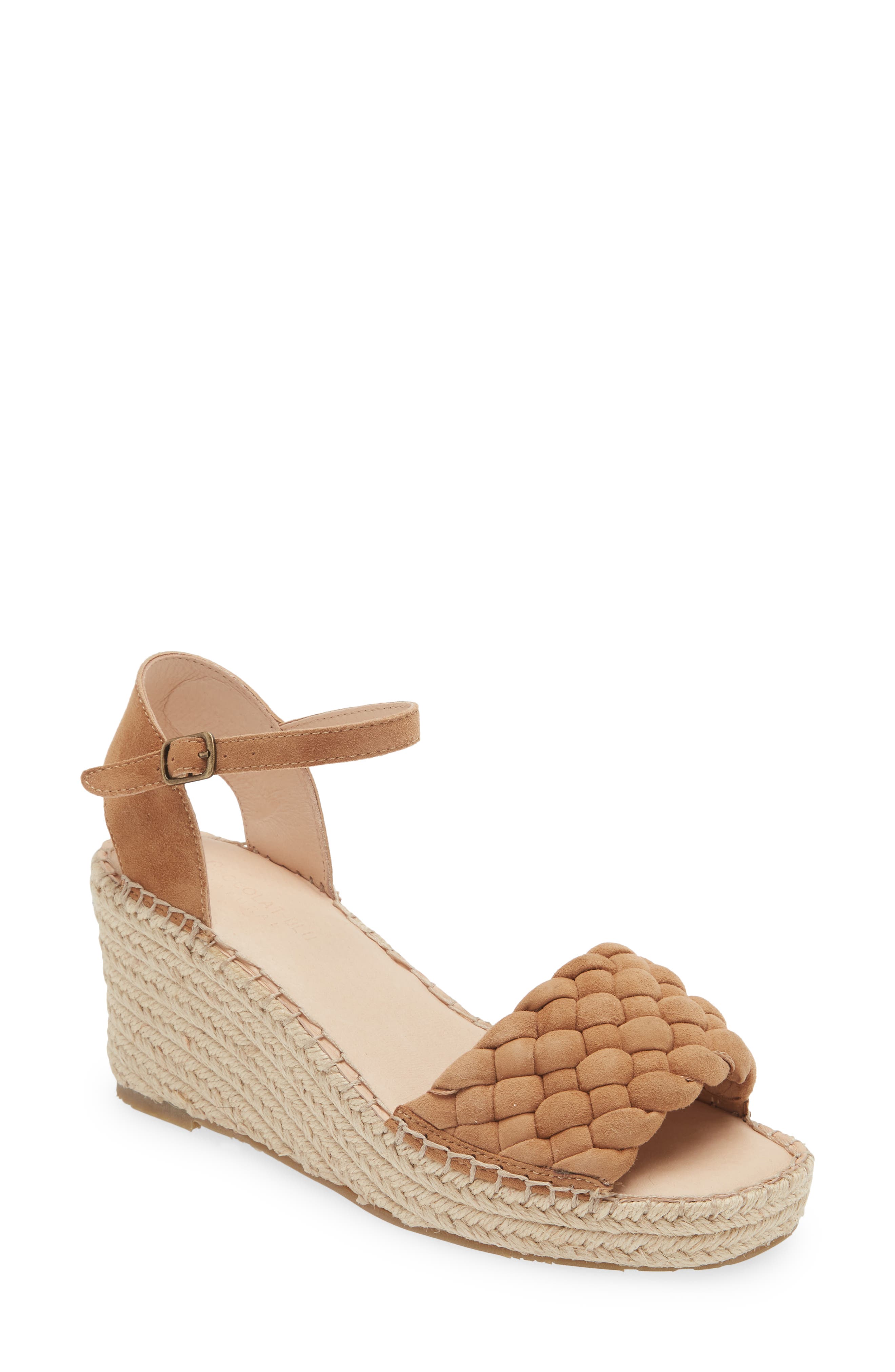 Chocolat Blu Irina Espadrille Platform Wedge Sandal, Main, color, 