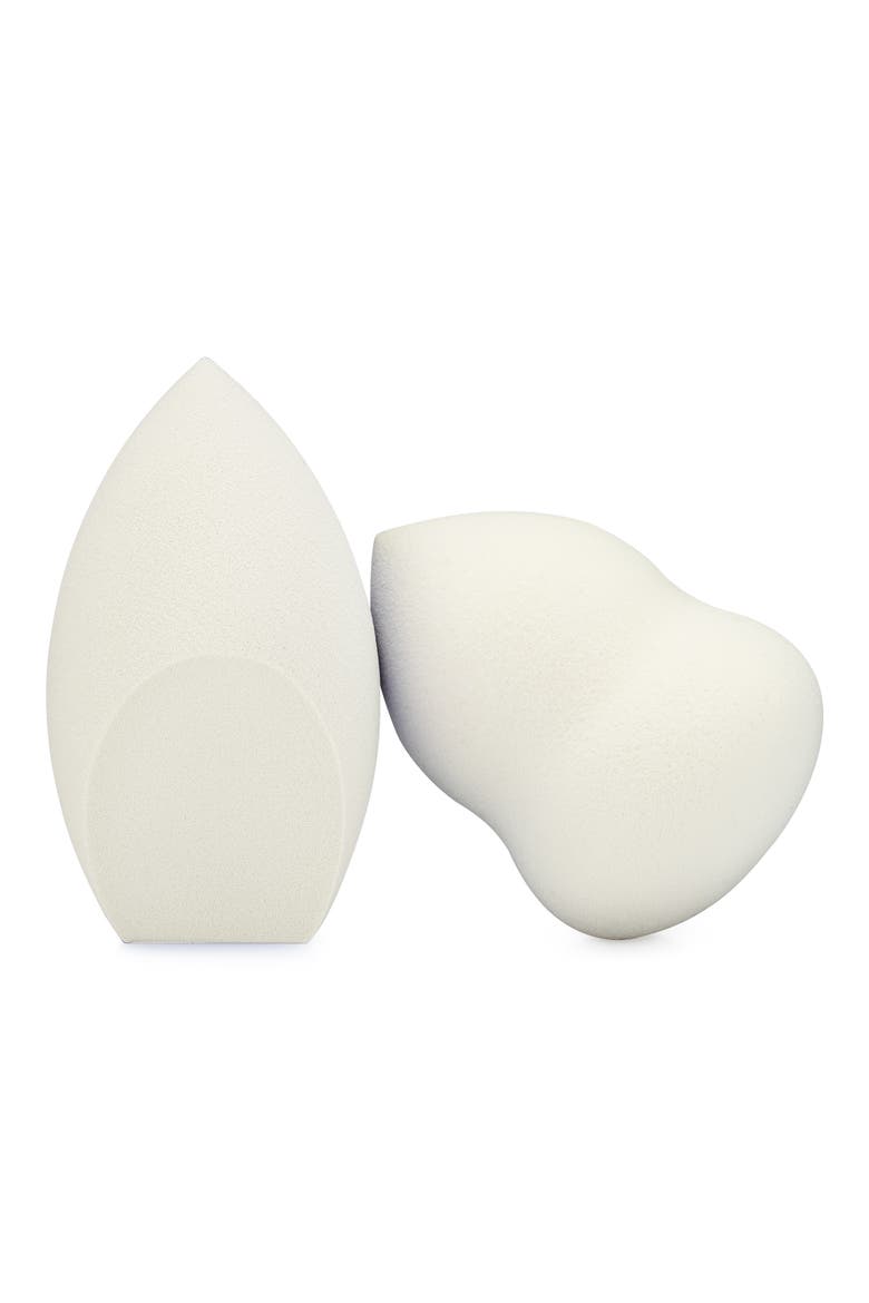 Puare Luxury Makeup Sponge Duo, Alternate, color, WHITE