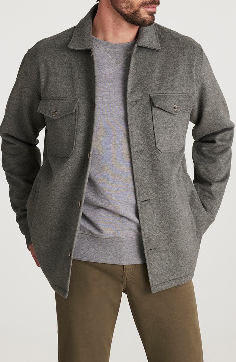 34 Heritage Classic Overshirt, Main, color, Grey
