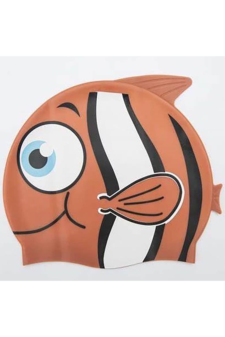 Lil' Buddy Swim Cap, Alternate, color, Multicolored